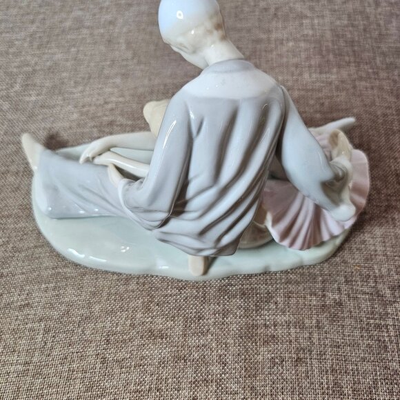 Paul Sebastian Porcelain Figurine "The Ballerina" Closing Scene With Clown - Picture 9 of 11